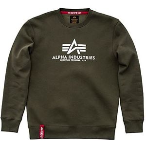 Alpha Industries Basic Sweatshirt voor heren Dark Green