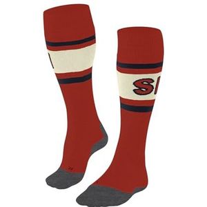 FALKE Heren Skisokken SK2 Intermediate Wool M Kh wol functioneel materiaal warm dik 1 paar, Orange Samba 8182 Trend, 39-41