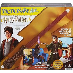 Mattel Games - Pictionary Air Harry Potter, bordspel voor kinderen vanaf 8 jaar (Mattel HDC62), Spaanse taal