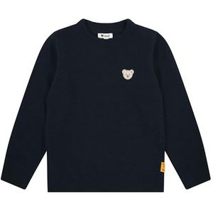 Steiff Trui EU maat 92 Steiff Navy, trui met lange mouwen, kindertrui, warm en comfortabel, wasmachinebestendig, Steiff Navy, 92