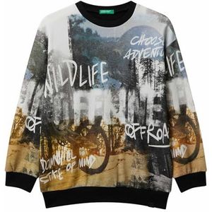 United Colors of Benetton Shirt G/C M/L, Zwart, 140