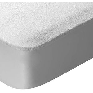 Pikolin Home - Waterdichte, ademende en zeer absorberende badstof matrasbeschermer. Past zich perfect aan de matras aan dankzij de elastische volant.