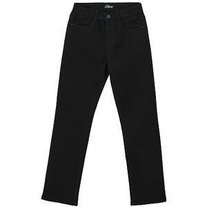 s.Oliver Junior Jeans voor meisjes, skinny Suri Black 134, zwart, 134 cm