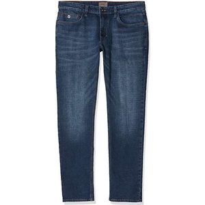 Hattric Heren Cross Denim Harris Straight Jeans, Blue 42, 36W x 32L