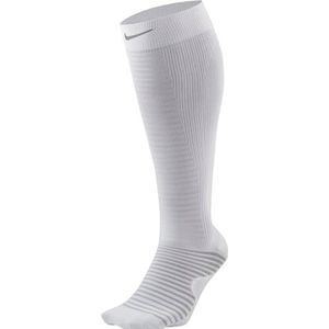 Nike DB5471-100 Spark Lightweight Socks Unisex wit/zilver reflecterend 6-7.5, Wit/zilver reflecteren