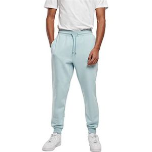 Urban Classics Joggingbroek voor heren, basic sweatpants, lange sportbroek, relaxed cut, elastische tailleband, verkrijgbaar in meer dan 10 kleuren, maat S tot 5XL, ocean blue, M