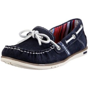 s.Oliver Casual 5-5-24201-28 dames lage schoenen, Blauw Navy 805, 42 EU