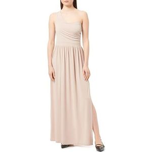 paino Dames One-Shoulder maxi-jurk 19227027-PA01, crème, M, One-shoulder maxi-jurk, M