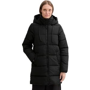 TOM TAILOR - Puffer Parka - Deep Black - Dames