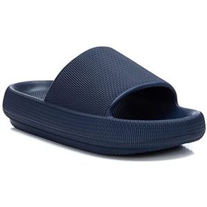 XTI 44489 Platte sandalen voor dames, marineblauw, 38 EU