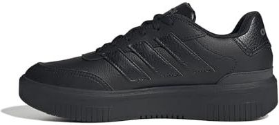 Adidas Dames Courtblock Bold Black | Zwart | Maat: 36