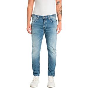 Replay Heren Willbi Original Jeans, 009, medium blue., 33W / 34L