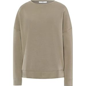 BRAX Style BO Scuba Sweatshirt, Pale Khaki, 36