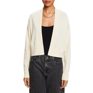 ESPRIT Gebreide damesjas, 296/crème beige 2, XXL