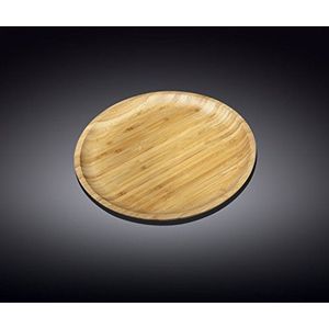 Wilmax WL-771030/A kleine plaat van bamboe, 15 cm diameter