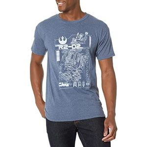 STAR WARS Heren, marine Hei, XL