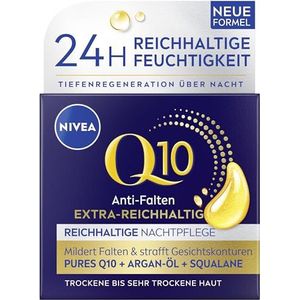 NIVEA Q10 Nachtverzorging - Anti-Rimpel - 50ml - Gezichtscrème