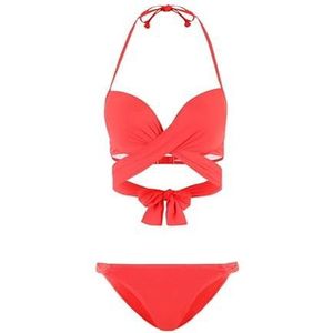 s.Oliver dames bikiniset, rood, 36/C