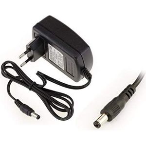 KALEA-INFORMATIQUE Voeding 220 V naar 12 V DC 2 A met stekker 2,5 mm x 5,5 mm (binnen/buitendiameter)