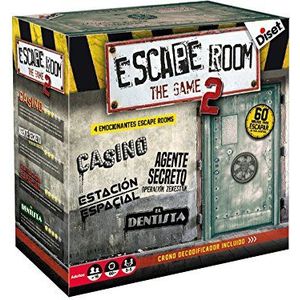 Diset Escape Room The Game 2, Bordspel voor volwassenen, 16 jaar en ouder (Spaanse taaleditie)
