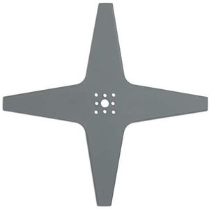 Arnold maaimes AR6 geschikt voor Alpina, Ambrogio, Lawn Bott, Lizard, Stiga en Wiper robotmaaier, 250 mm / 4 snijkanten / recht 1111-S6-0034, grijs
