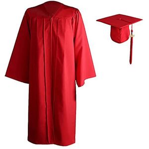 EULLA Uniform voor volwassenen, uniseks, Rood, Adult size 42