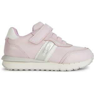 Geox J Fastics Girl B Sneakers voor meisjes, roze-wit, 39 EU