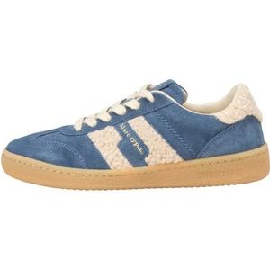 Marc O'Polo - Sneakers Laag - Beige / Blauw