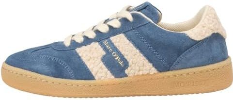 Marc O'Polo - Sneakers Laag - Beige / Blauw