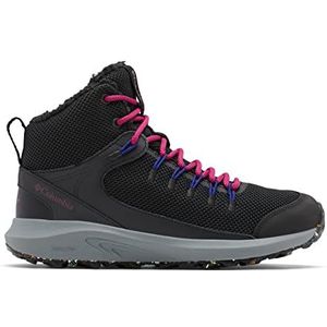 Columbia Trailstorm Mid Waterdichte Omni Heat Walking Schoen voor dames, Zwarte rode ui, 43 EU