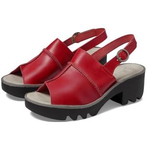 Fly London Tupi495fly sandaal voor dames, Rood, 9 UK