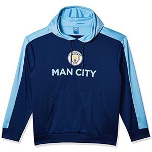 Icon Sports Manchester City Officially Licensed Adult Men's Pullover Hoodie (XLarge) Navy