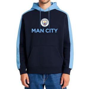 Icon Sports Manchester City Officially Licensed Adult Men's Pullover Hoodie (XLarge) Navy