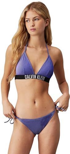 Calvin Klein - Bikinibroekje - Zwart - Materiaalmix met Stretch