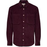 Only & Sons - ONSALP - Overhemd - Wijnrood - Comfort Fit