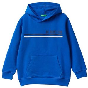 United Colors of Benetton Sweatshirt met capuchon voor kinderen en jongens, Bluette 36u, 18 Maanden
