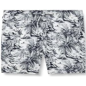 Tommy Hilfiger Heren BT-BROOKLYN 7 INCH PRT SHORT-B MW0MW39881 Chino Shorts, Blauw, 44W, Blauw (Woestijnhemel), 44W