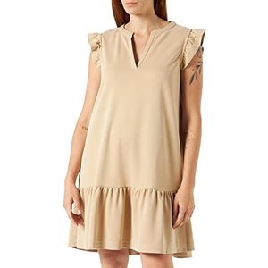 ESPRIT Jersey jurk met Tencel ™, 285/zand, S