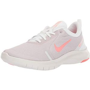 NIKE Dames WMNS Flex Experience Rn 8 Track & Field Schoenen, Summit White Lava Glow Sfeer Grijs, 38.5 EU