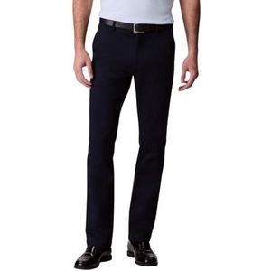 Calvin Klein Heren Slim Katoen Stretch Chino Trouse LV040EM633 Casual Broek, Blauw (Donker Saffier), 2932