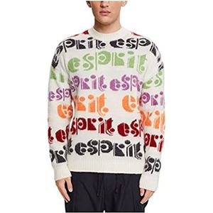 ESPRIT Heren 102EE2I315 trui, 110/UFF wit, S