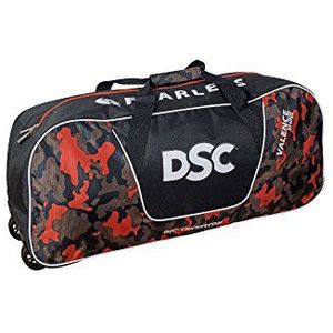 DSC Unisex - volwassenen 1501082 Kit tas, zwart/oranje, eenheidsmaat