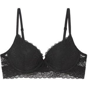 Women'Secret Helankas World Gevoerde beha voor dames, Zwart, 95B