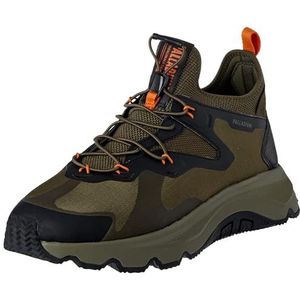 Palladium Thunder LO Sneaker, voor heren, kleur Olive Night, maat 40 EU, Olijfnacht, 40 EU