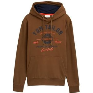 TOM TAILOR - Sweatshirt - Navy - Capuchon met Trekkoord - Lange Mouw