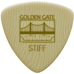 Golden Gate MP-301 Triangle Shape Gitaar Picks, 1,0 mm Dikte, Ivoroid