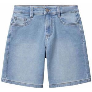 United Colors of Benetton Shorts voor kinderen en jongeren, Blauw, 120 cm
