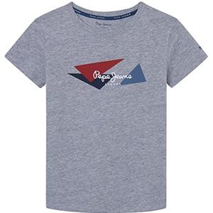 Pepe Jeans Byron T-shirt voor jongens, grijs (Grey Marl), 4 Jaar