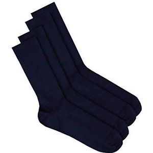 JP 1880 Heren grote maten Menswear L-8XL JP1880 sokken, verpakking van 2, zonder elastische tailleband 727178, donkermarine, 39-42 EU