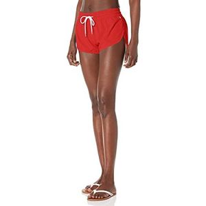 Hurley Vrouwen Phantom Solid 2.5"" Boardshort Board Shorts, rode peper, groot